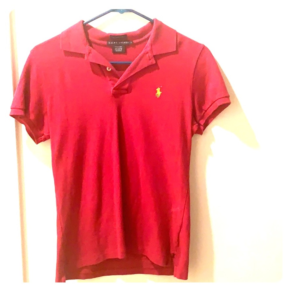 Pink polo